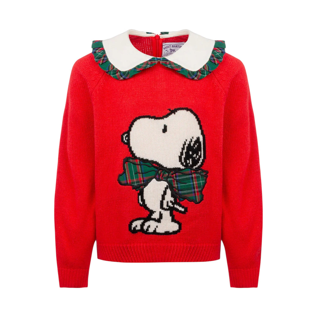 Maglione Calia JR Snoopy bow patch