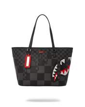 Carica l'immagine nel visualizzatore di Gallery, BORSA TOTE GREY- BLACK
