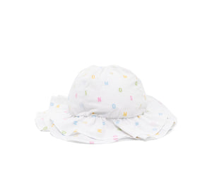 Cappello a tesa larga neonata