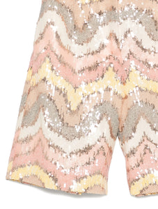 Bermuda con paillettes