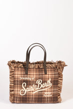 Carica l'immagine nel visualizzatore di Gallery, Borsa Colette in lana marrone e beige
