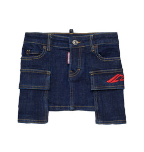 Minigonna in denim