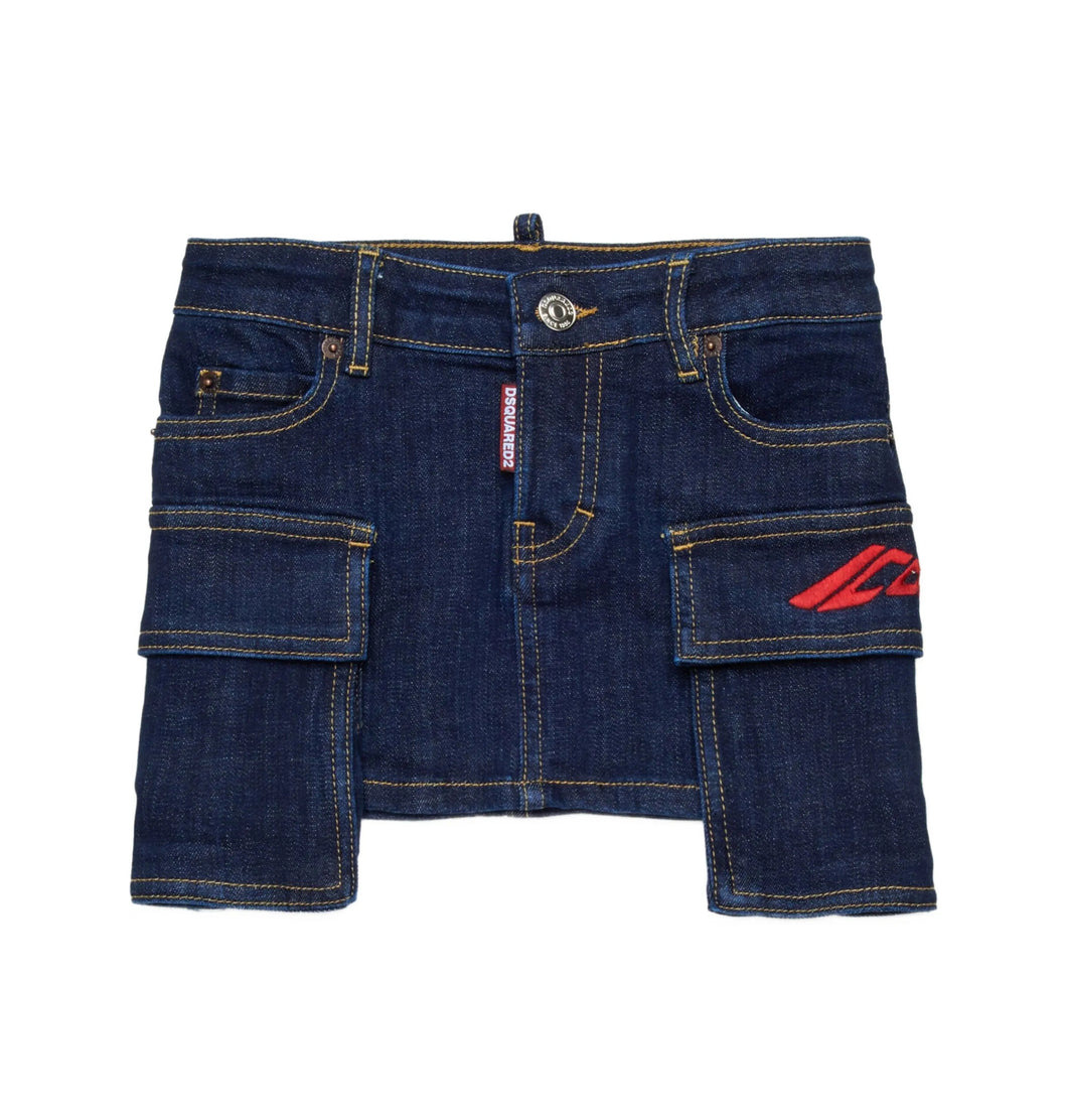 Minigonna in denim