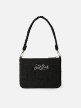 Carica l&#39;immagine nel visualizzatore di Gallery, Pochette parisienne mini w tweed black
