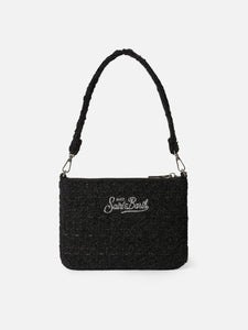 Pochette parisienne mini w tweed black