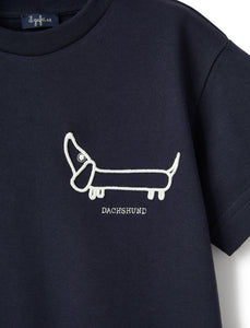 T-shirt blu bambino