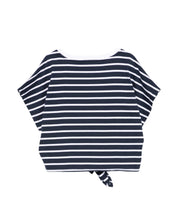 Carica l'immagine nel visualizzatore di Gallery, T-shirt cropped a righe
