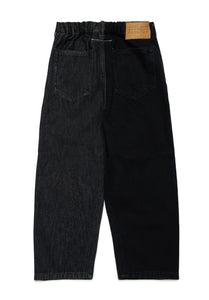 Jeans bicolore
