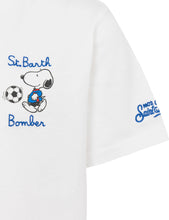 Carica l&#39;immagine nel visualizzatore di Gallery, T-shirt boy Snoopy soccer player
