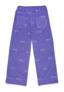 Pantaloni con monogramma