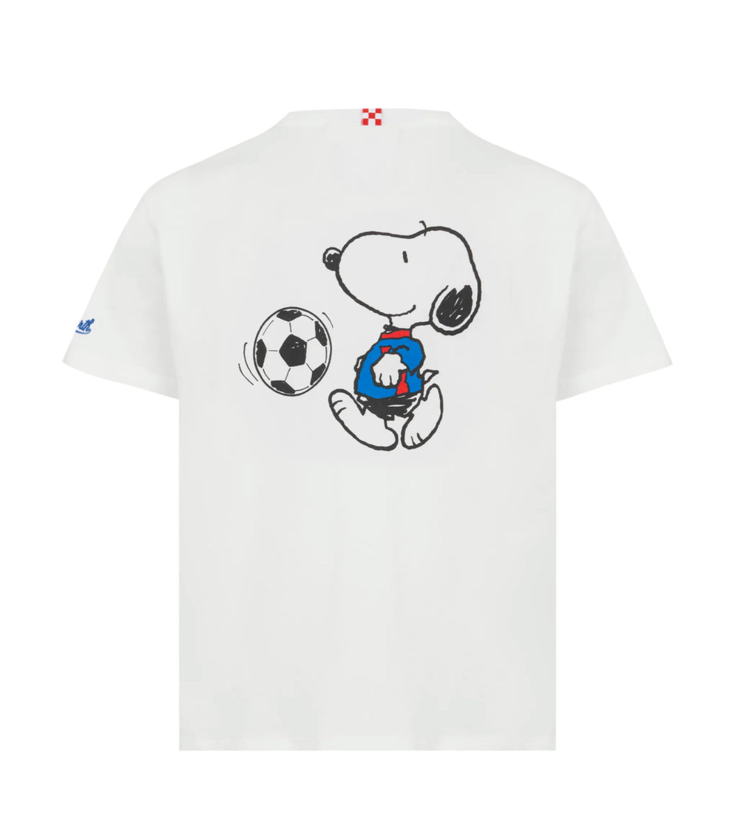 T-shirt boy Snoopy soccer player