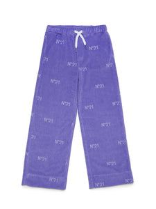 Pantaloni con monogramma