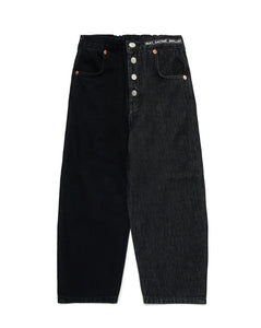 Jeans bicolore