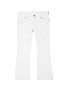 Jeans white bull