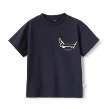 Carica l&#39;immagine nel visualizzatore di Gallery, T-shirt blu bambino
