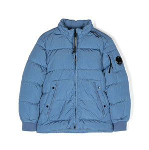 Bomber azzurro per bambino