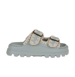 Slippers Eva one-piece slide two buckles