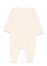 Carica l&#39;immagine nel visualizzatore di Gallery, Tutina beige unisex con motivo teddy bear

