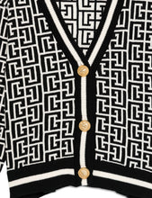 Carica l&#39;immagine nel visualizzatore di Gallery, Cardigan con motivo geometrico
