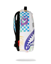 Carica l&#39;immagine nel visualizzatore di Gallery, ZAINO SHARK CENTRAL STENCILS WHITE DLXSV
