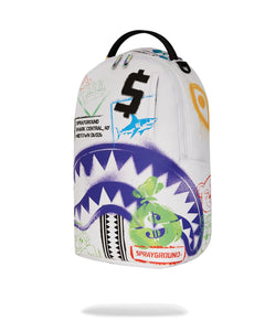 ZAINO SHARK CENTRAL STENCILS WHITE DLXSV