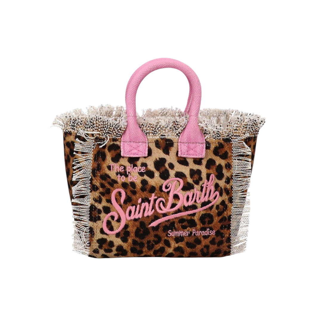 BORSA VANITY MINI SAND LEOPARD
