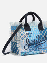 Carica l&#39;immagine nel visualizzatore di Gallery, BORSA COLETTE IN CANVAS DI COTONE CON STAMPA PATCH FLOREALE
