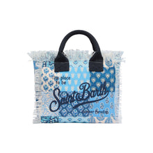 Carica l&#39;immagine nel visualizzatore di Gallery, BORSA COLETTE IN CANVAS DI COTONE CON STAMPA PATCH FLOREALE
