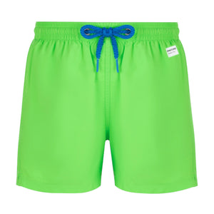 COSTUME MARE JEAN LIGHTING PANTONE IN TESSUTO LEGGERO VERDE FLUO | PANTONE® SPECIAL EDITION