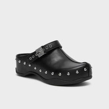 Carica l&#39;immagine nel visualizzatore di Gallery, Zoccoli All Black Pescura Phoebe

