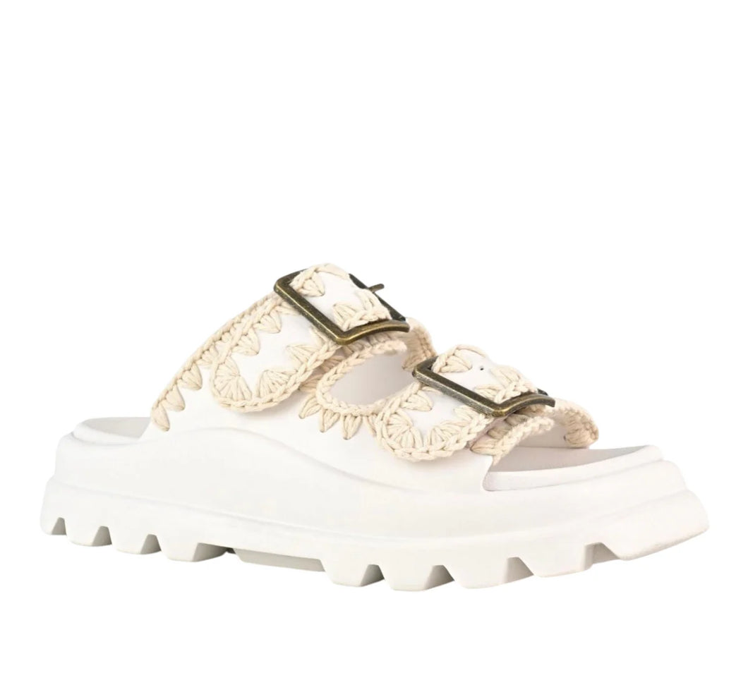 Slippers Eva one-piece slide two buckle