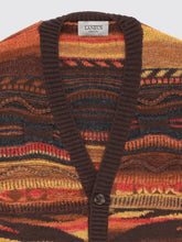 Carica l&#39;immagine nel visualizzatore di Gallery, Cardigan jacquard in maglia
