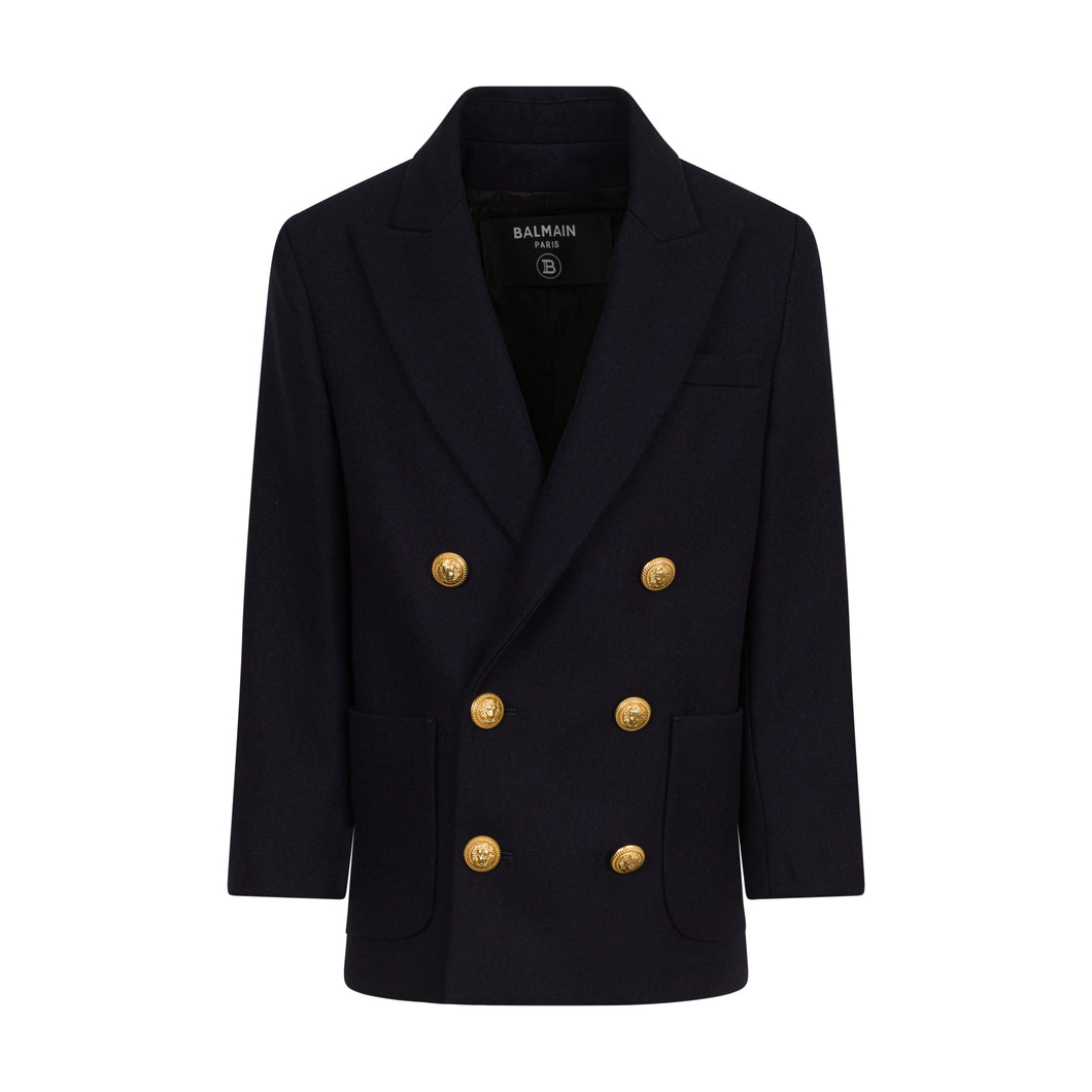 Suit jacket blue in lana