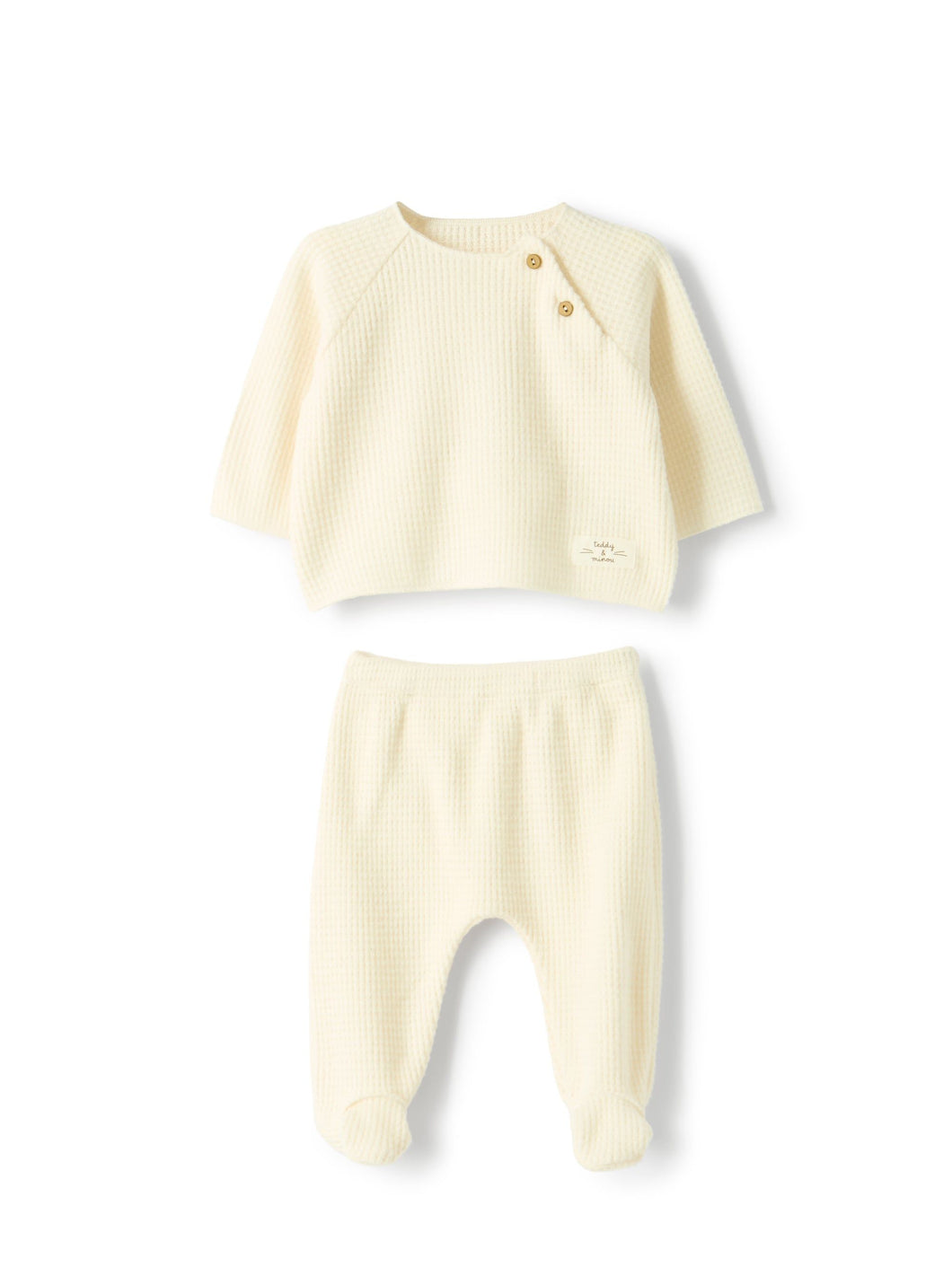 Completo in maglia neonato