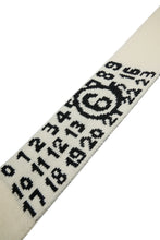 Carica l&#39;immagine nel visualizzatore di Gallery, Sciarpa in maglia misto lana con Numeric logo
