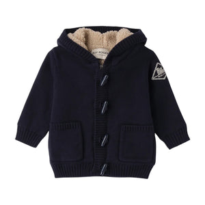 Giacca in maglia teddy neonato