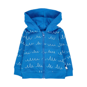 Felpa con cappuccio e zip