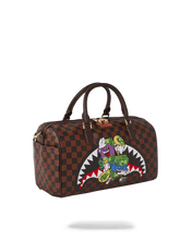 Carica l&#39;immagine nel visualizzatore di Gallery, BORSA SPRAYGROUND MONEY CHASER MINI DUFFLE MARRONE
