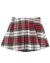 Carica l&#39;immagine nel visualizzatore di Gallery, Gonna a pieghe in tartan
