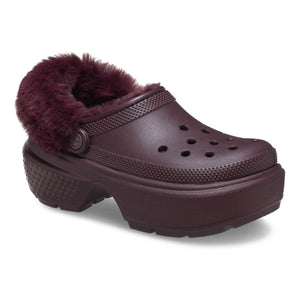 Crocs stomp lined bourdeaux