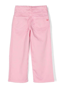 Diesel Kids track denim pink