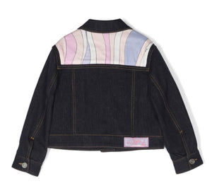 Emilio Pucci Junior giacca in denim