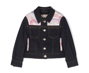 Emilio Pucci Junior giacca in denim