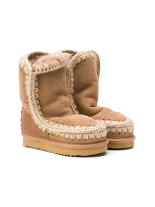 Mou Kids Stivali da neve foderati in shearling