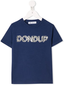 Dondup Kids T-shirt a girocollo con logo