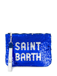 Mc2 Saint Barth Clutch Paris con paillettes