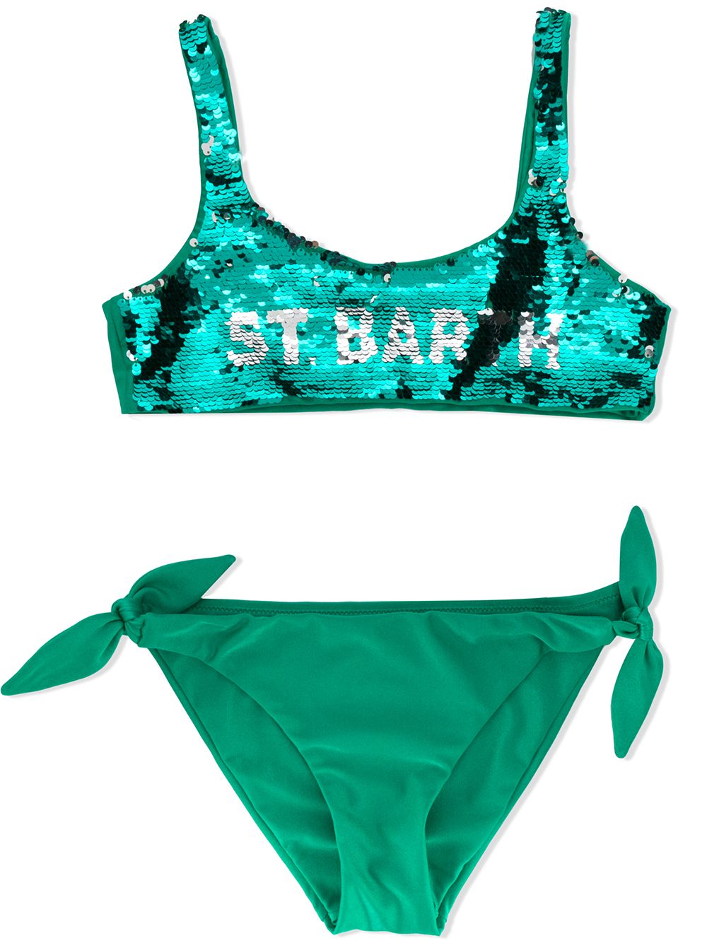 Mc2 Saint Barth Kids Bikini con paillettes