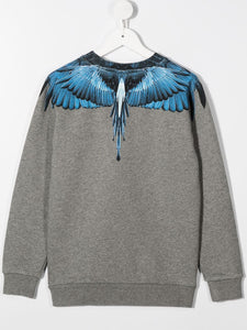 MARCELO BURLON COUNTY OF MILAN FELPA IN COTONE