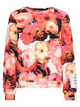 Carica l&#39;immagine nel visualizzatore di Gallery, Felpa MSGM girl fiori pink
