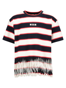 T-shirt MSGM girl sfrangiata